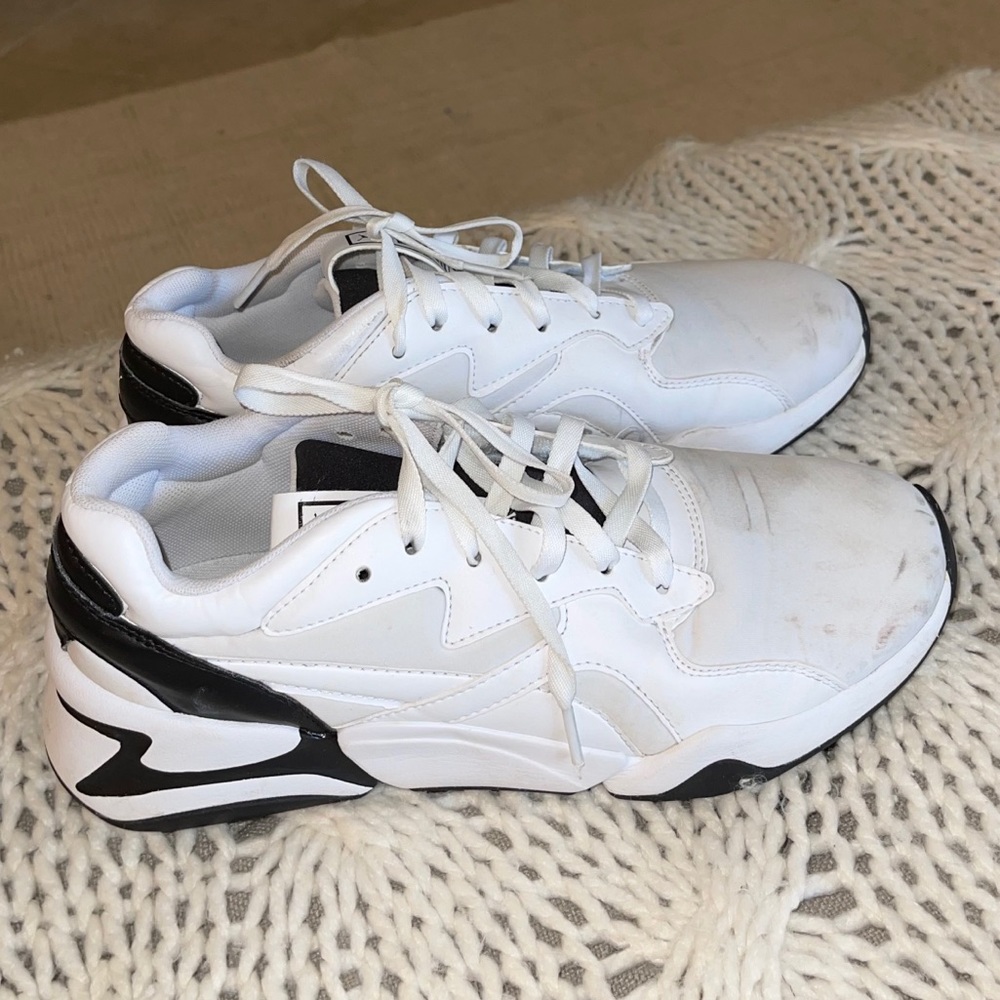 Puma white sneakers